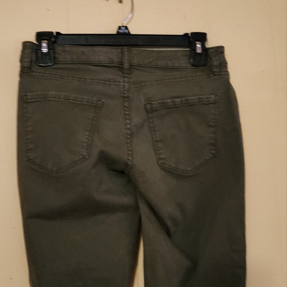 Arizona, Size 1, olive green Jeggings. - Picture 4 of 6
